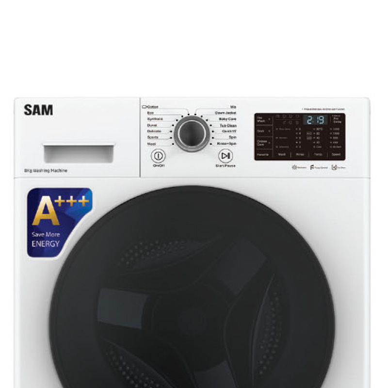 ماشین لباسشویی سام الکترونیک مدل SAM BL-P1465 W