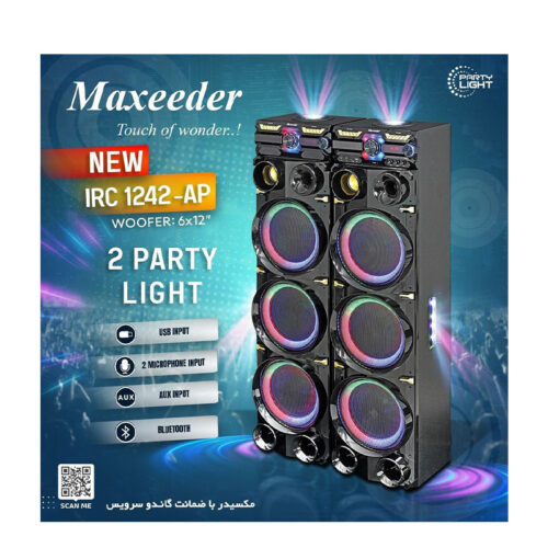 اسپیکر مکسیدر مدل MAXEEDER MX-DJ3102 IRC1242-AP